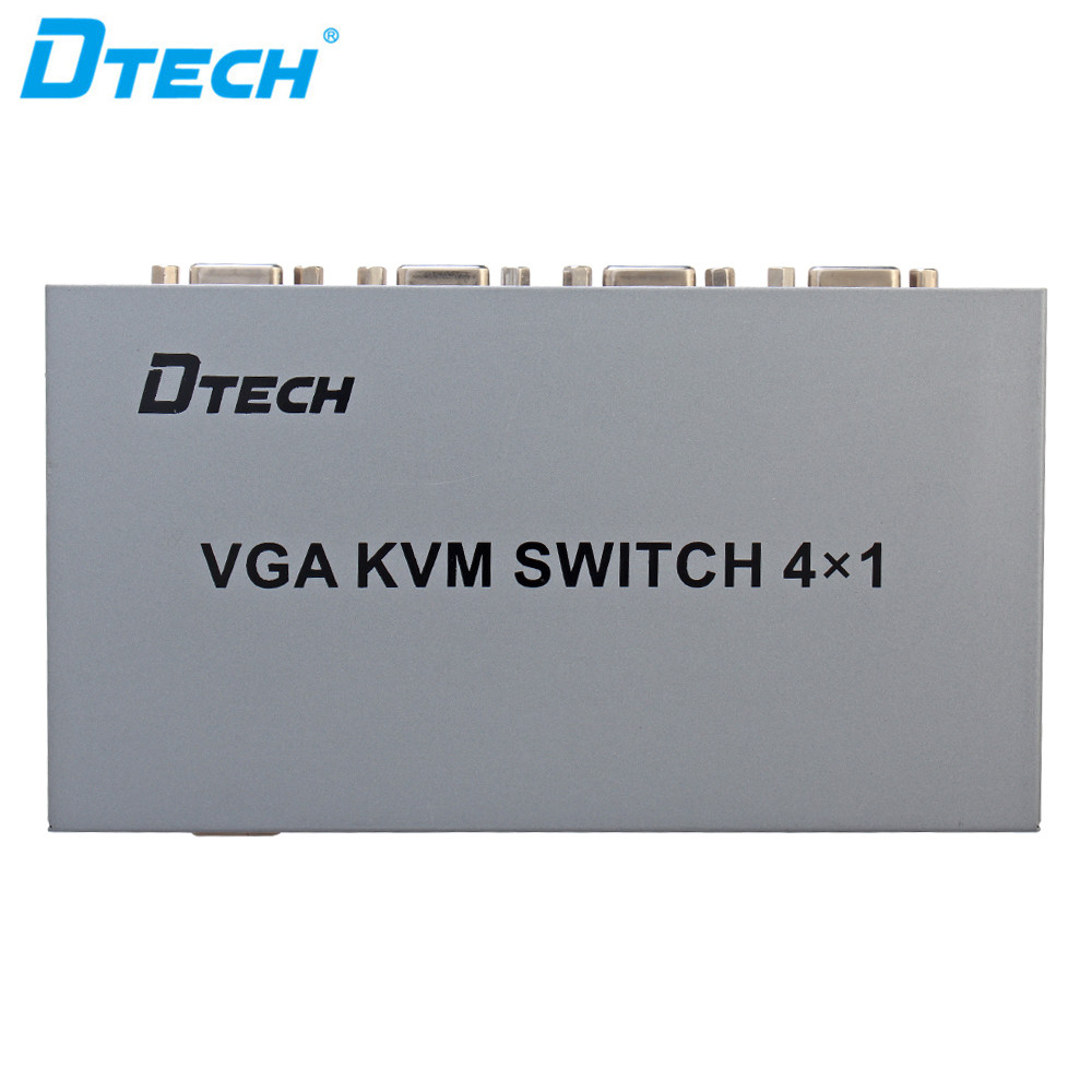 Kvm Switch Dual Monitor - DTECH 4 Port USB HDMI KVM