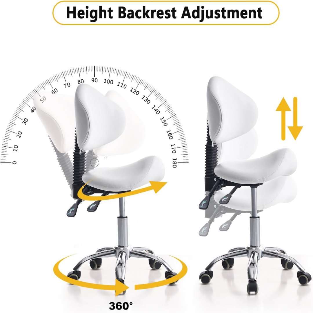 Saddle Stool Chair Rolling Wit - Office Tech Chair review and price
