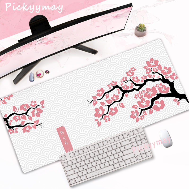 Pink Cherry Blossoms Mousepad  - Office Desk Tech Accessories review and price