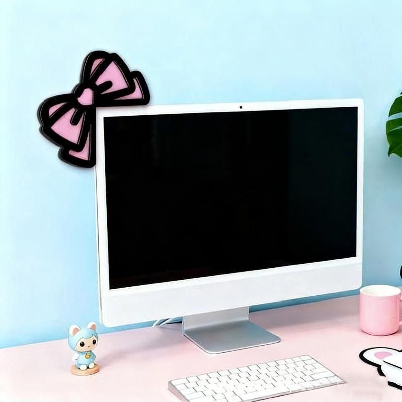 New 1/2Pcs Wooden Bowknot PC A - Office Desk Tech Accessories review and price