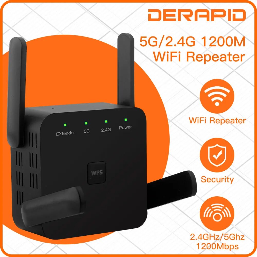 WiFi Repeater 1200Mbps 2.4GHz/ - Wifi Range Extender review and price
