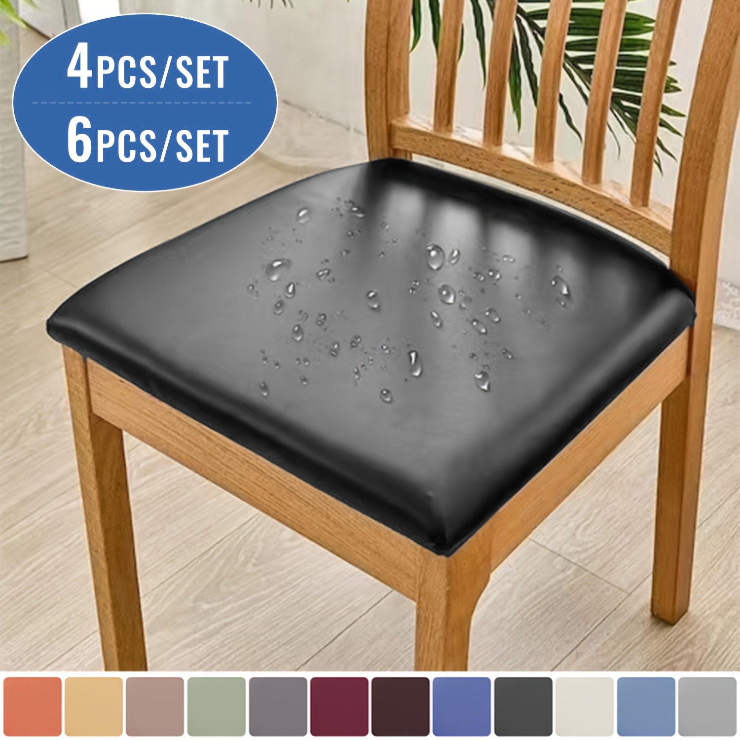 4/6pcs Elastic Chair Seat Cove - Office Tech Chair review and price