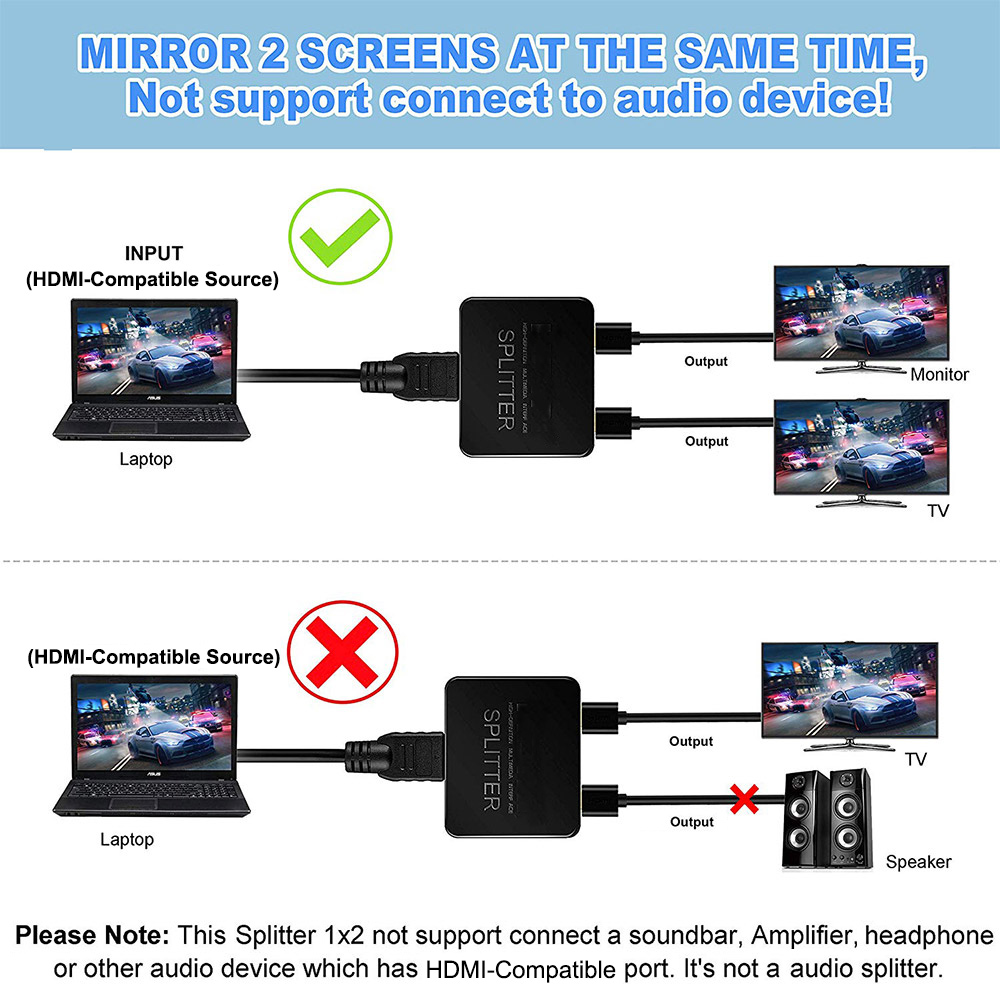 4K 1 in 2 out HDMI-compatible  - Kvm Switch Dual Monitor review and price