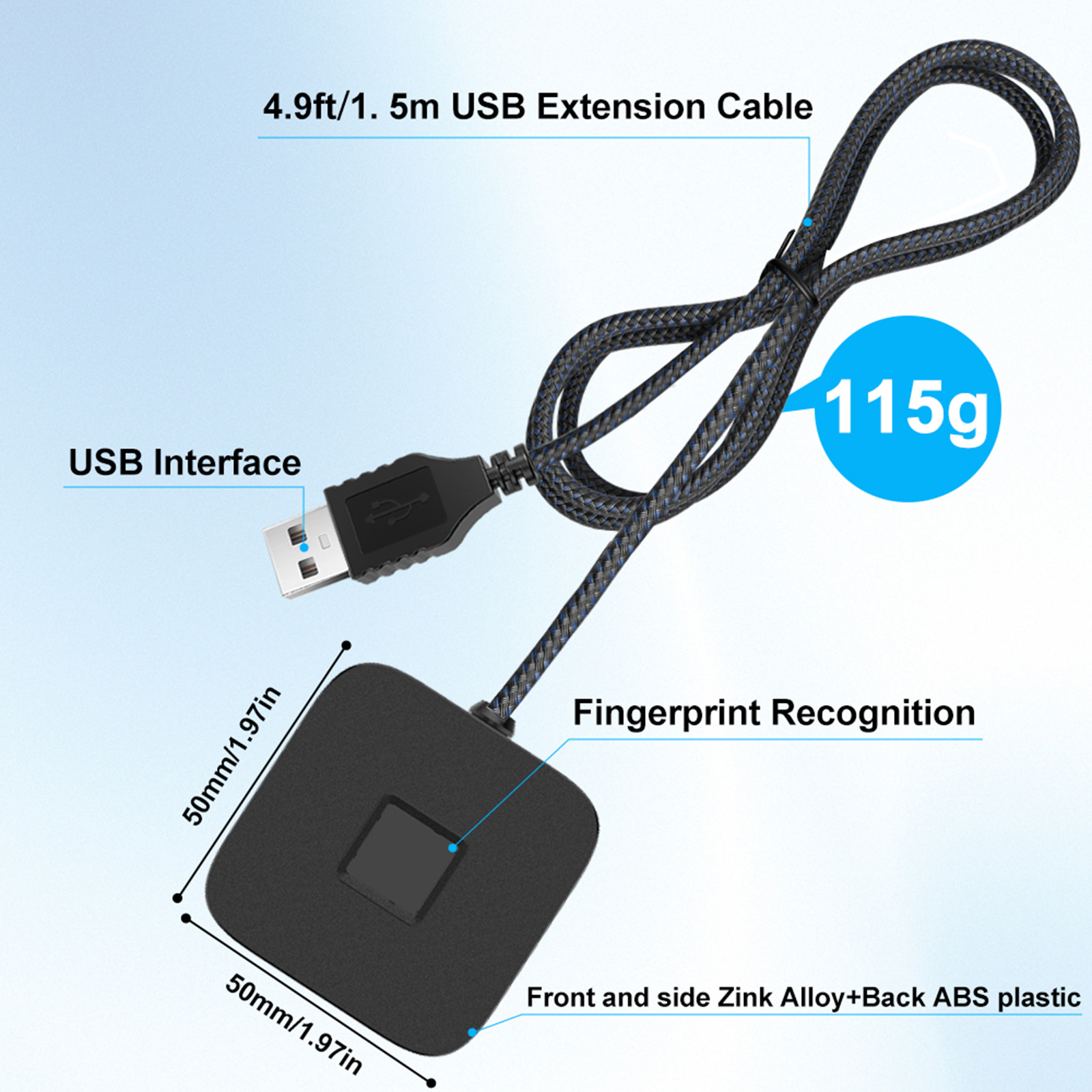 For Windows Hello Fingerprint  - Fingerprint Reader Usb review and price