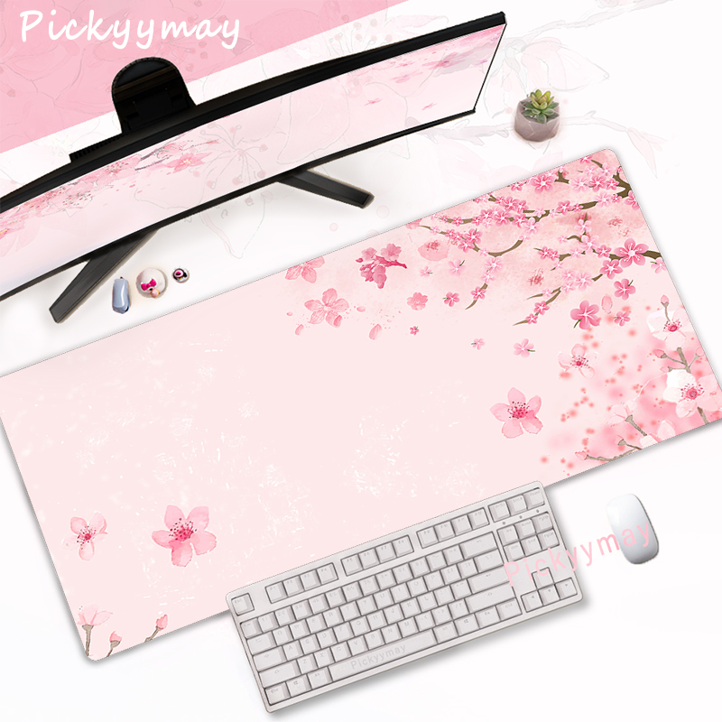 CIFBUY Pink Cherry Blossom Gam - Office Desk Tech Accessories review and price