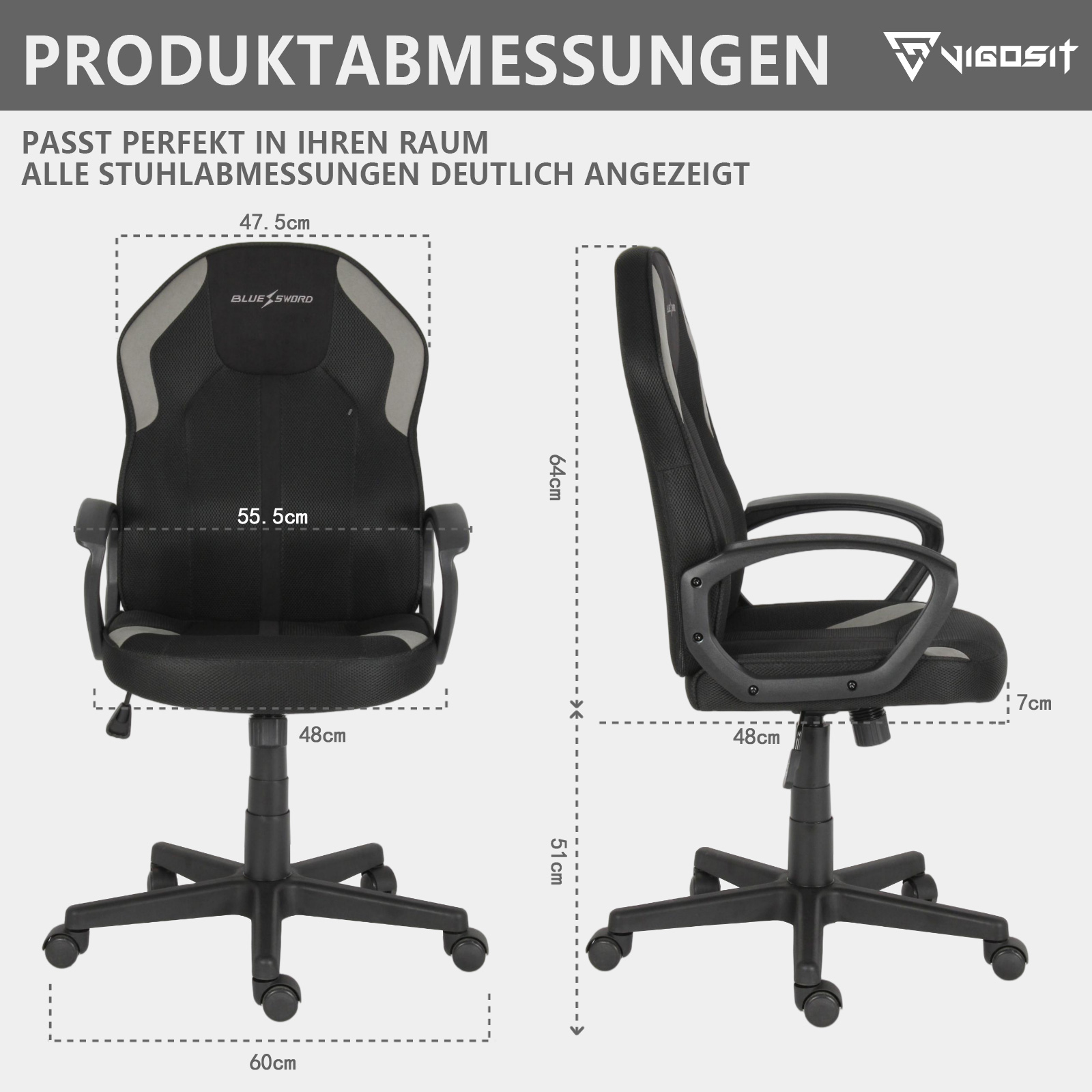 Vigosit Ergonomic Office Chair - Office Tech Chair review and price