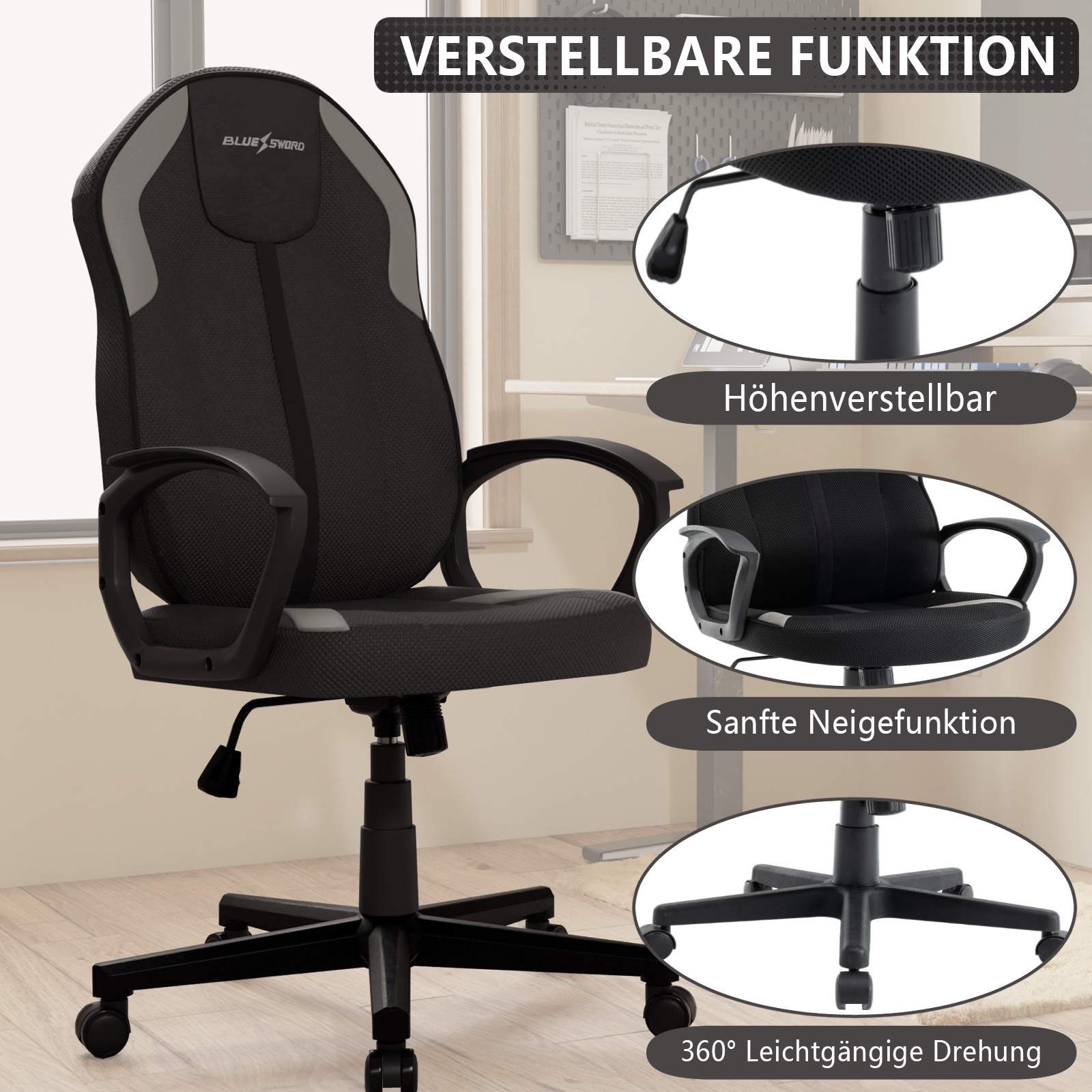 Vigosit Ergonomic Office Chair - Office Tech Chair review and price