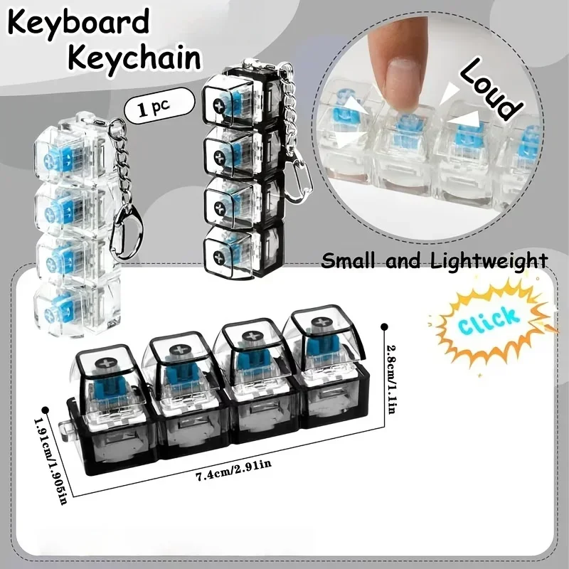 1pcs LED Keyboard Keycap Stres - Office Tech Products review and price