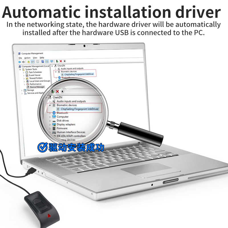 For Windows 10 11 Hello Biomet - Fingerprint Reader Usb review and price