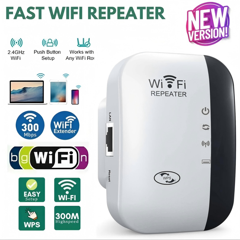 300Mbps WiFi Repeater Wireless - Wifi Range Extender review and price
