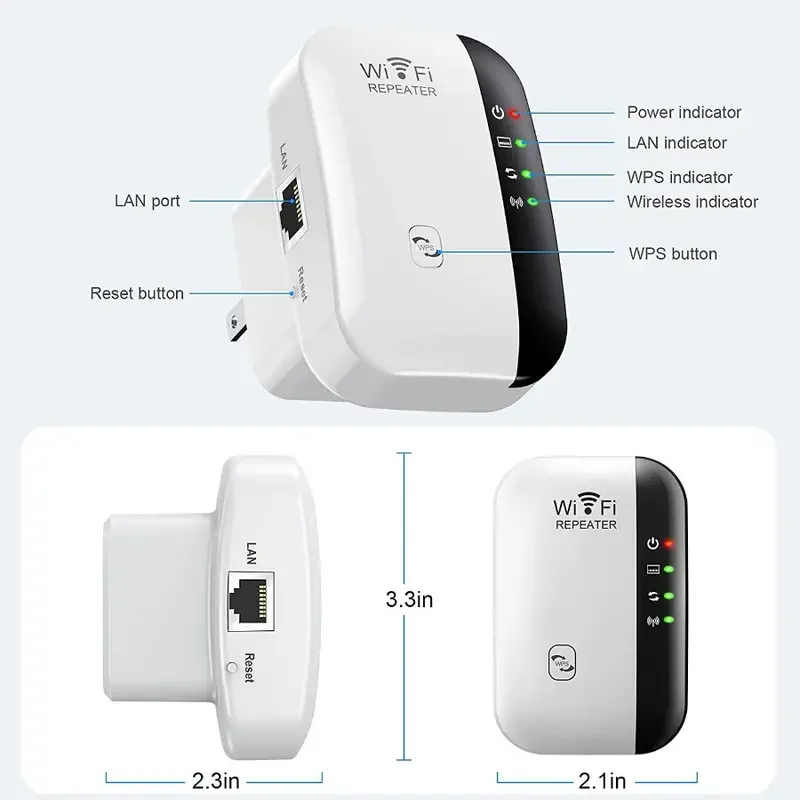 300Mbps WiFi Repeater Wireless - Wifi Range Extender review and price