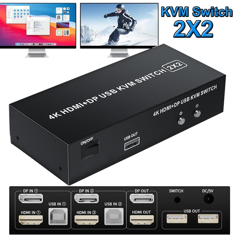 HDMI KVMSwitcher Dual Monitors - Kvm Switch Dual Monitor review and price
